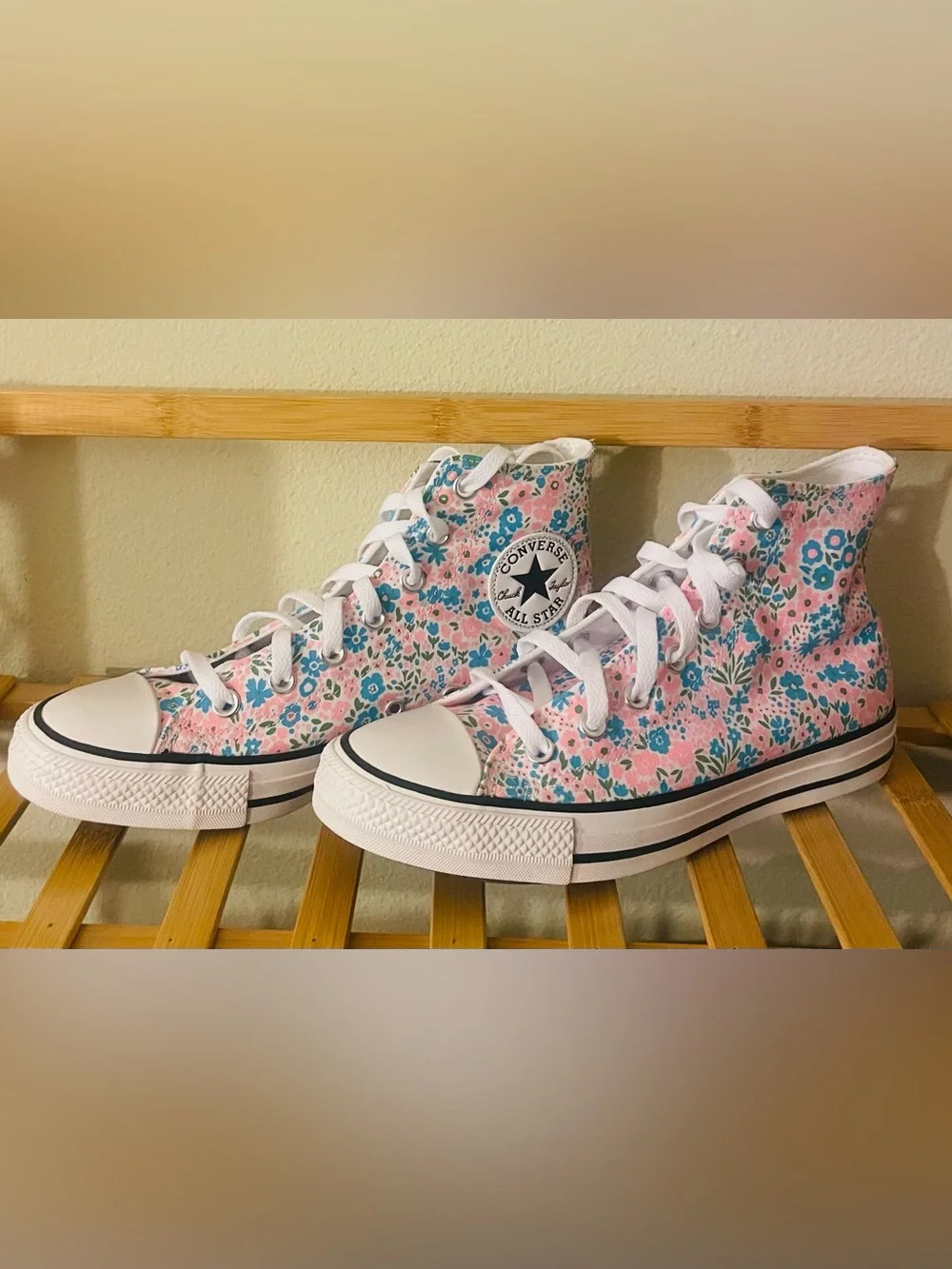 NEW…Converse Chuck Taylor All Star Floral High Top Sneaker